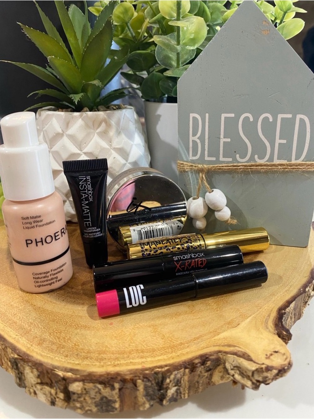 Smashbox Black & Pink Makeup Finishing Set